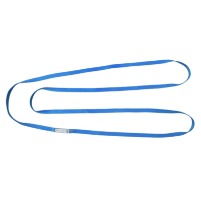 Forankring slynge 0,8 mtr Polyester 20 mm, blå. Klasse B