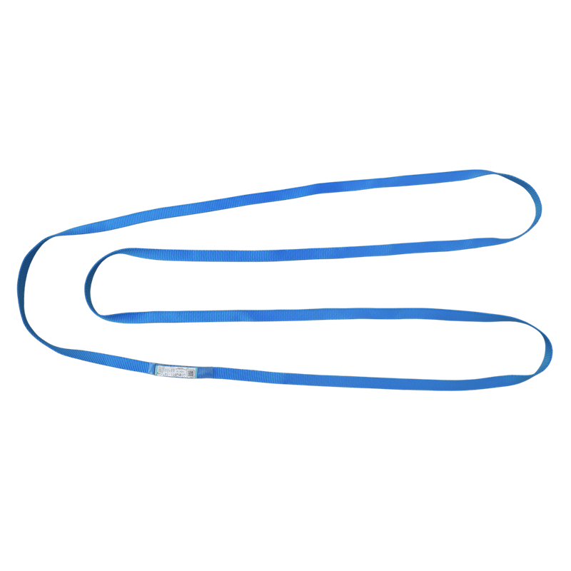 Forankring slynge 0,8 mtr Polyester 20 mm, blå. Klasse B